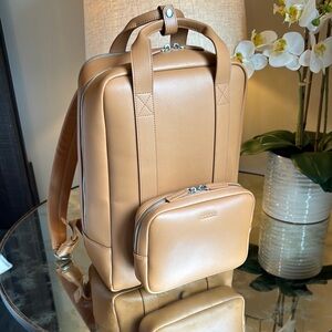 MONOS Metro Backpack in Saddle Tan